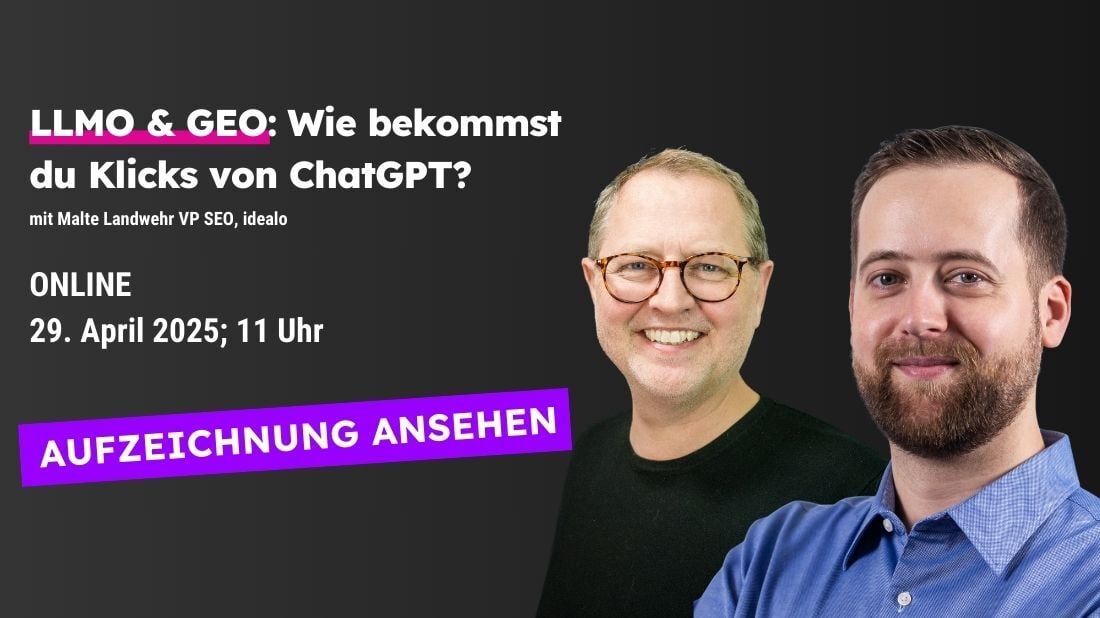 LLMO & GEO: Wie bekommst du Klicks von ChatGPT