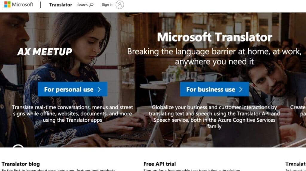 Microsoft Translator